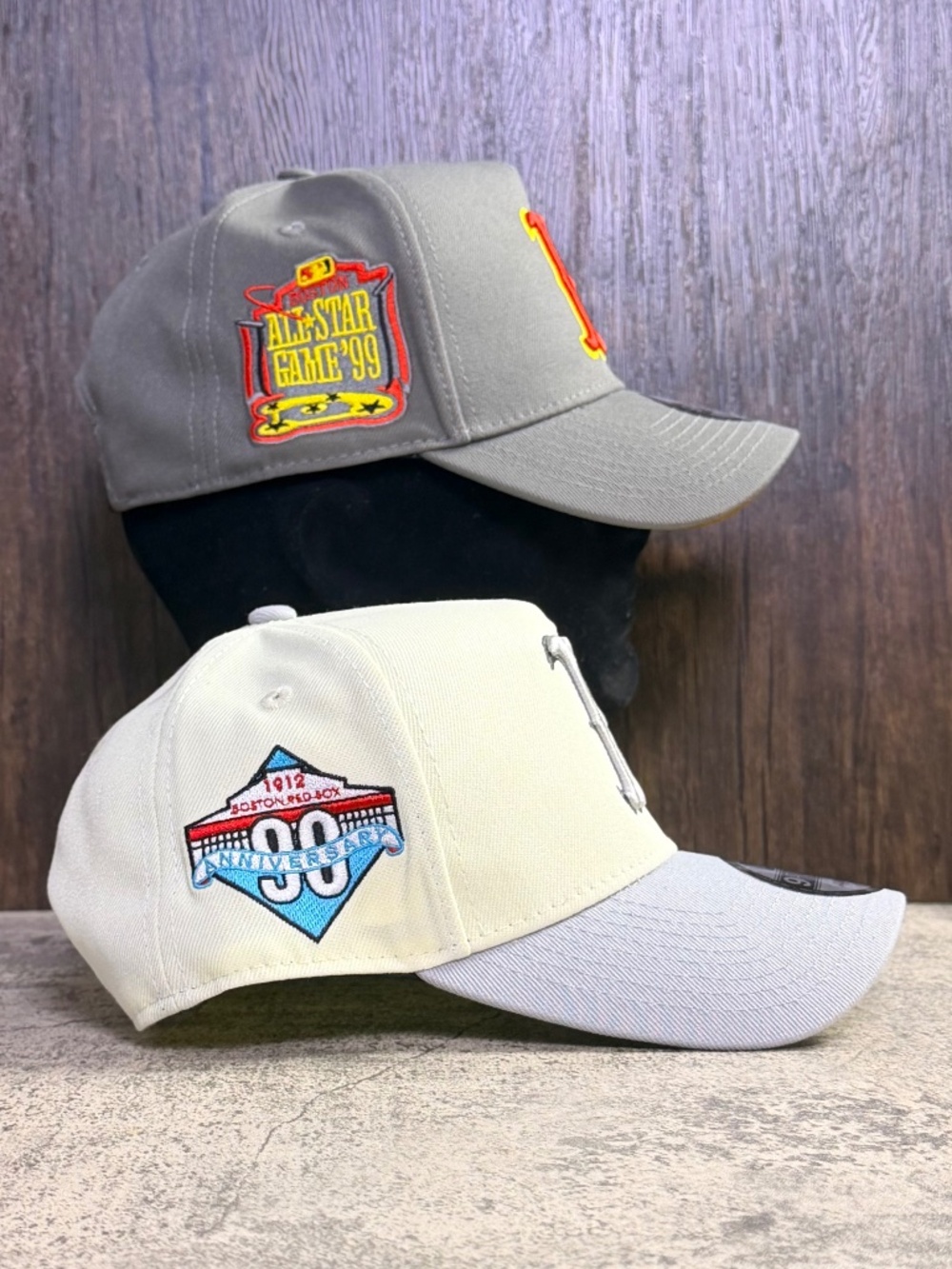 NWT New Era Boston Red Sox 9FORTY A-Frame Snapback Hat Bundle OSFA - Picture 2 of 6